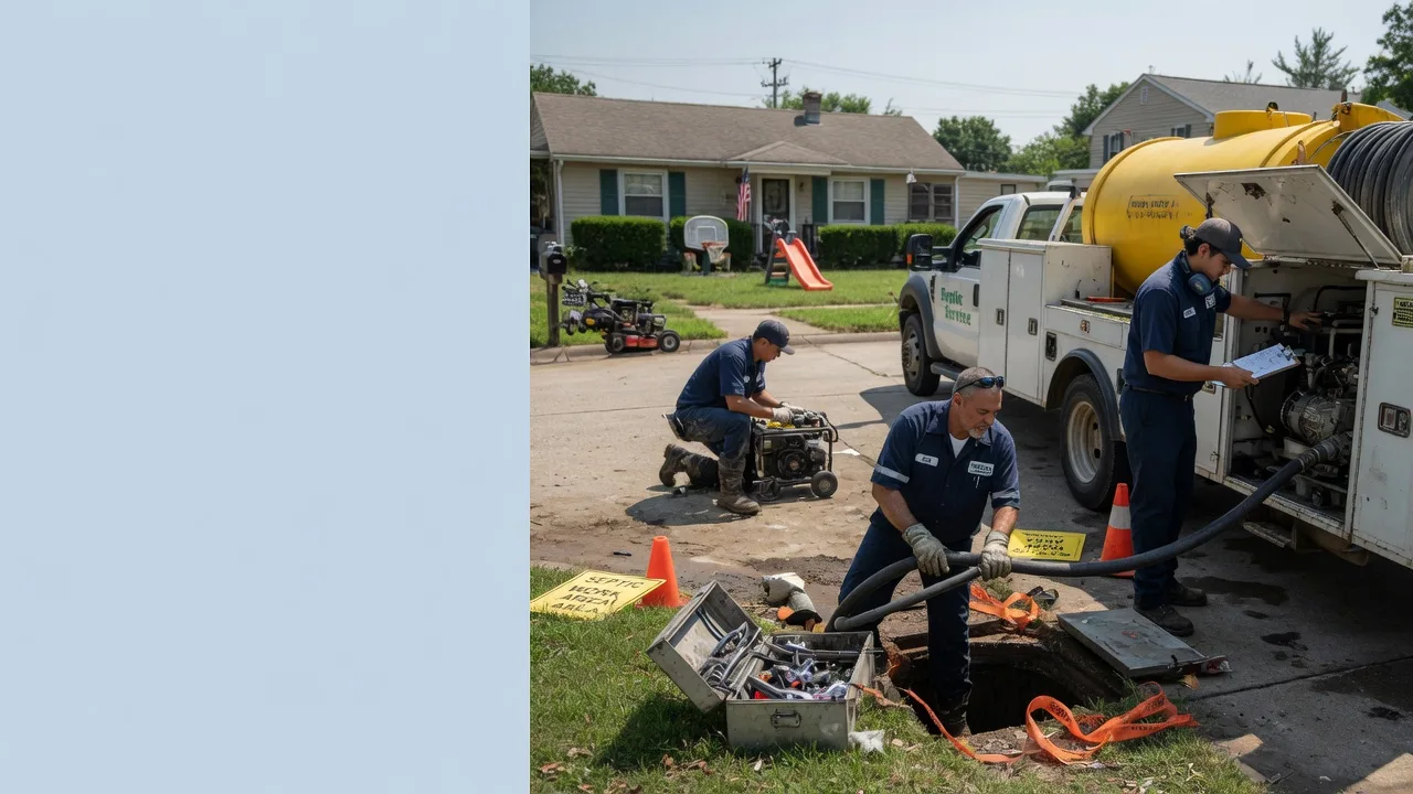 Septic Tank Pumping in Mcgraws, WV near me